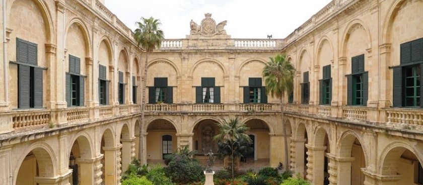 Grand Master's Palace, now the President's Palace, Valletta, Malta