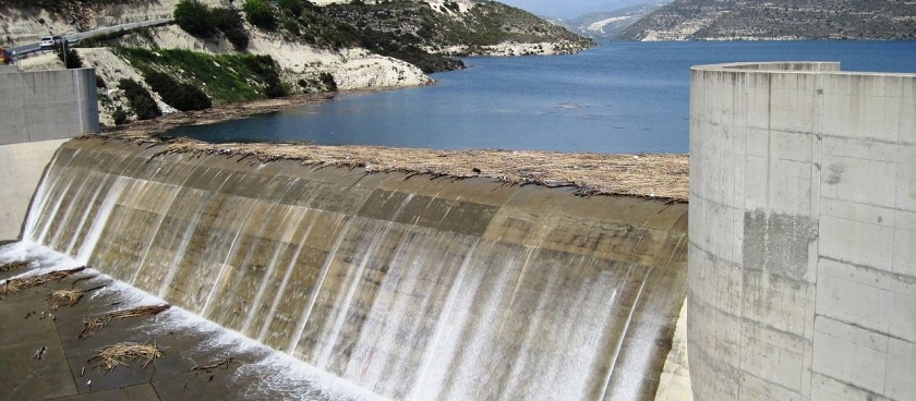 Kouris Dam, Kantou