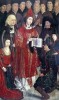 Nuno Gonçalves. Altarpiece of San Vicente (1456-67). Right in the second row - Henry the Navigator