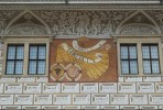 Castle sgraffito