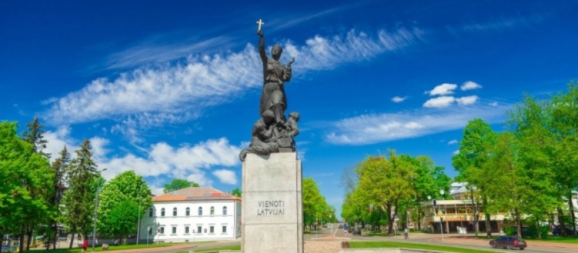 Monument “United for Latvia”