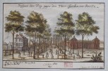 Unter den Linden in an old drawing